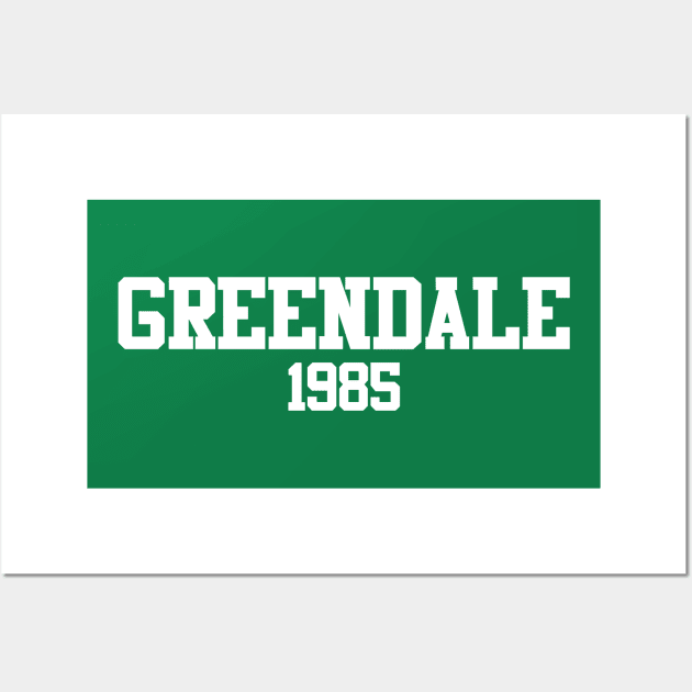 Greendale 1985 Wall Art by GloopTrekker